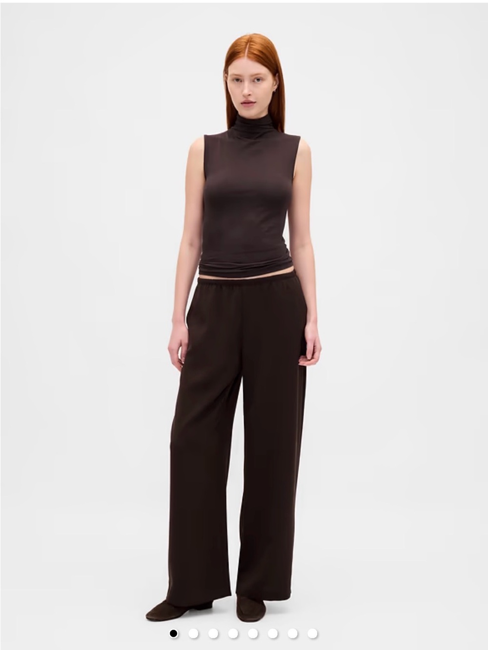 GAP Easy Pants in Dark Brown
